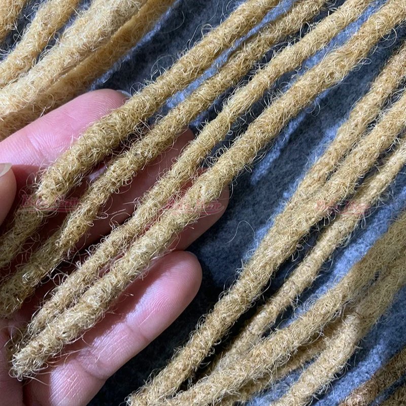 Raw Hair Afro Kinky Dreadlocks Braided Hair Extensions Human Hair Dreadlocks