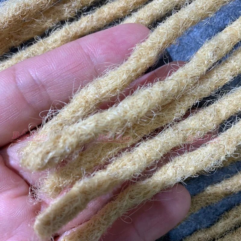 Raw Hair Afro Kinky Dreadlocks Braided Hair Extensions Human Hair Dreadlocks