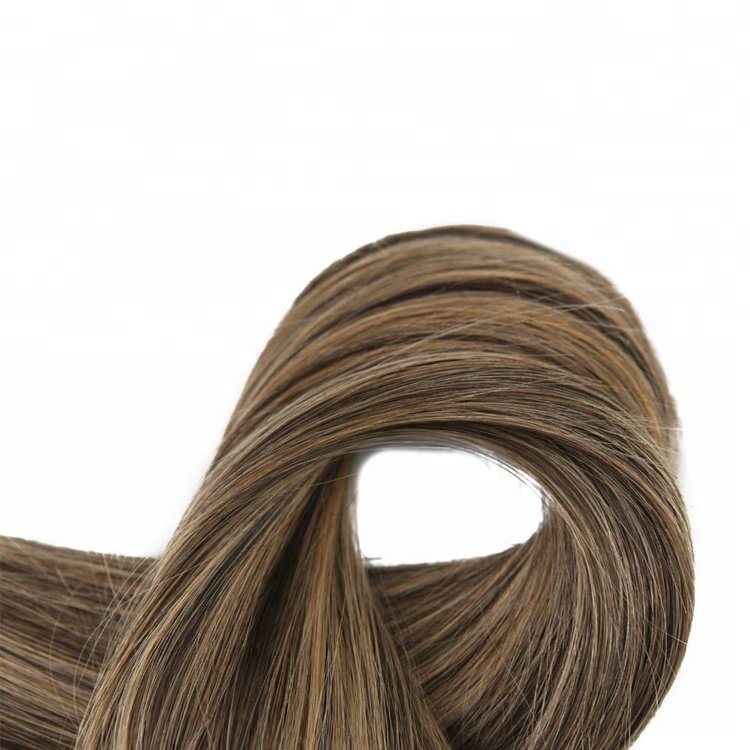 Easy Micro Loop Ring Hair Extensions 100% Brazilian Virgin Micro Ring Human Hair Extensions Fish Line Human Hair for Women