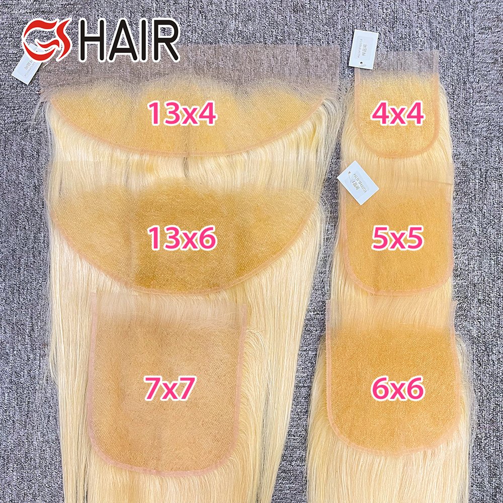 GS Wholesale 10A Grade 613 Hair Vendors,Raw Virgin Cuticle Aligned Brazilian Hair Bundles,40 Inch Blonde Human Hair Extension
