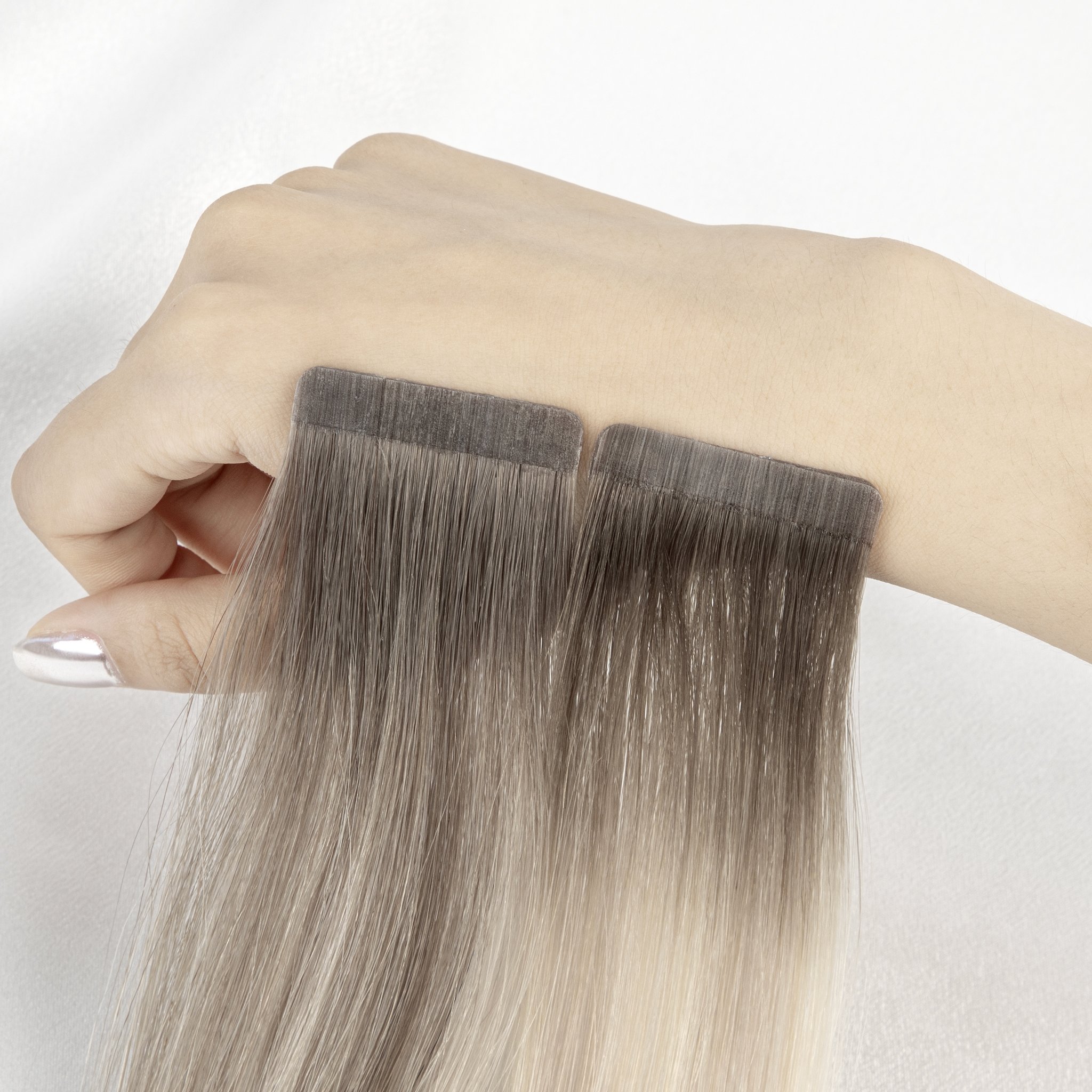 LeShine Wholesale Brazilian Weft Tape in Extensions Invisible Russian Hair Highlight with Remy Virgin Hair Raw Extensions