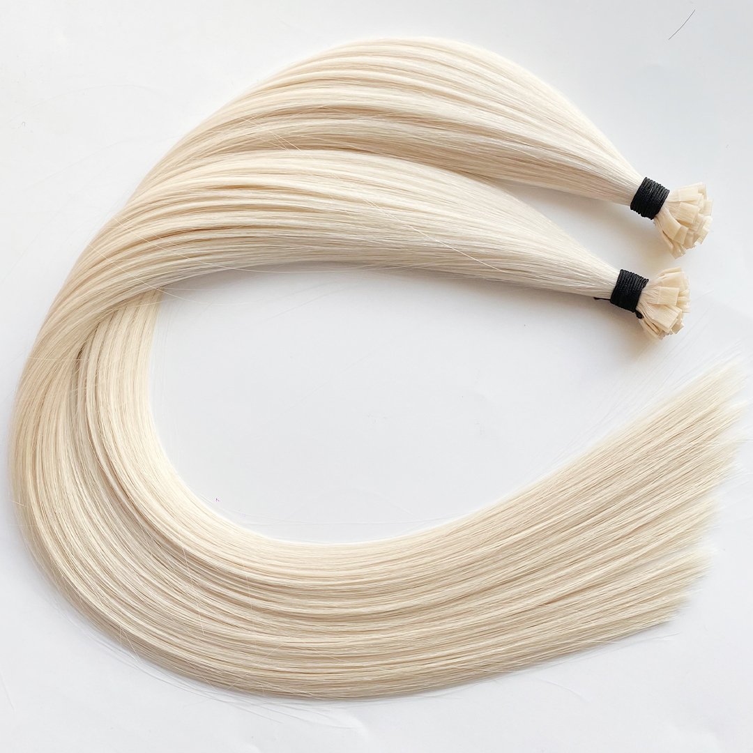 Top Quality Double Drawn European Russian Remy Keratin K Tip Human Hair Extensions
