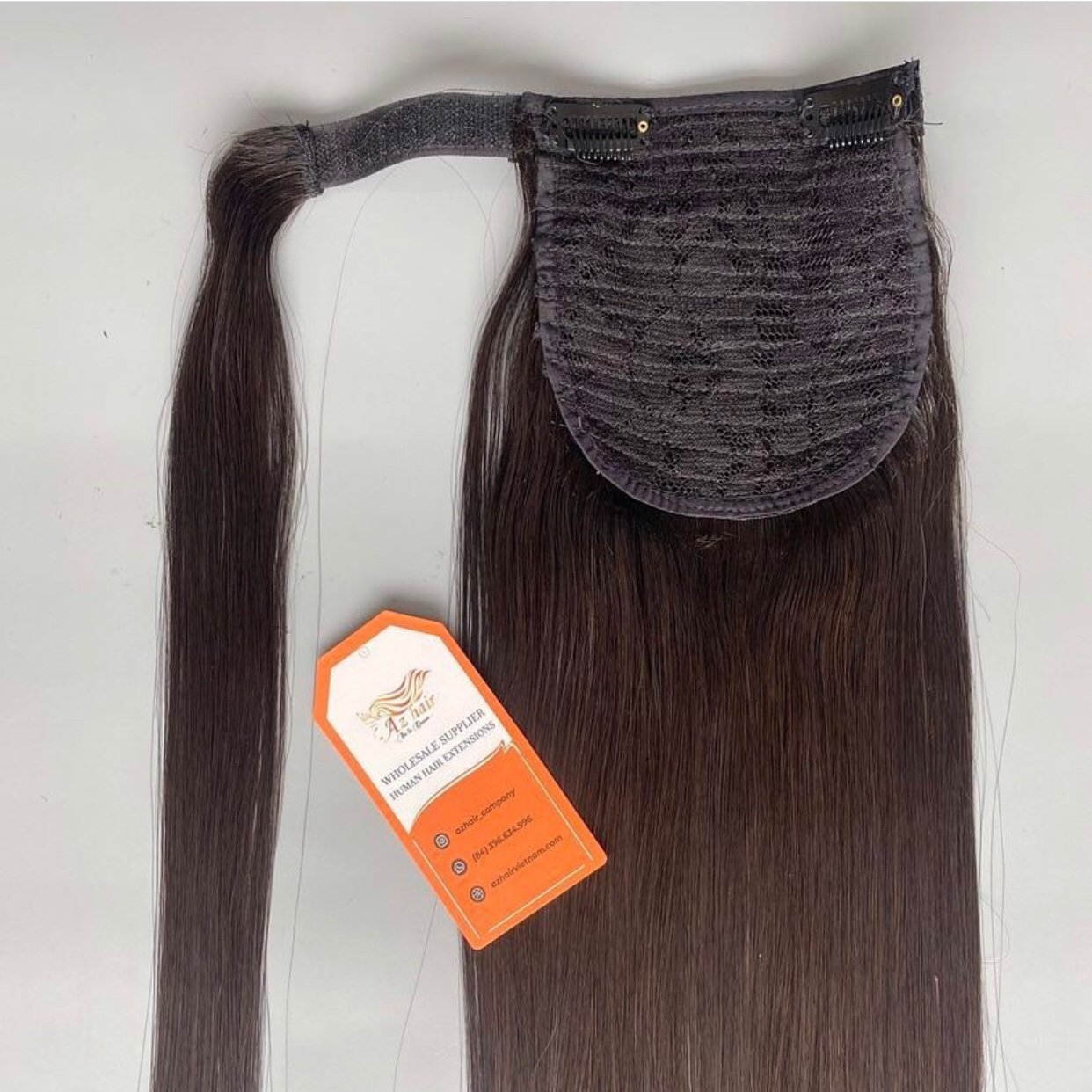 High Fashion 2024 Ponytail Hair Extensions All Colors Full Lengths 100% Raw Vietnamese Human Hair Best Price