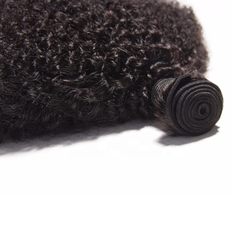 Wholesale Afro Kinky Curly Bundles Mongolian Human Hair Bundles 100% Human Hair Weave Extensions