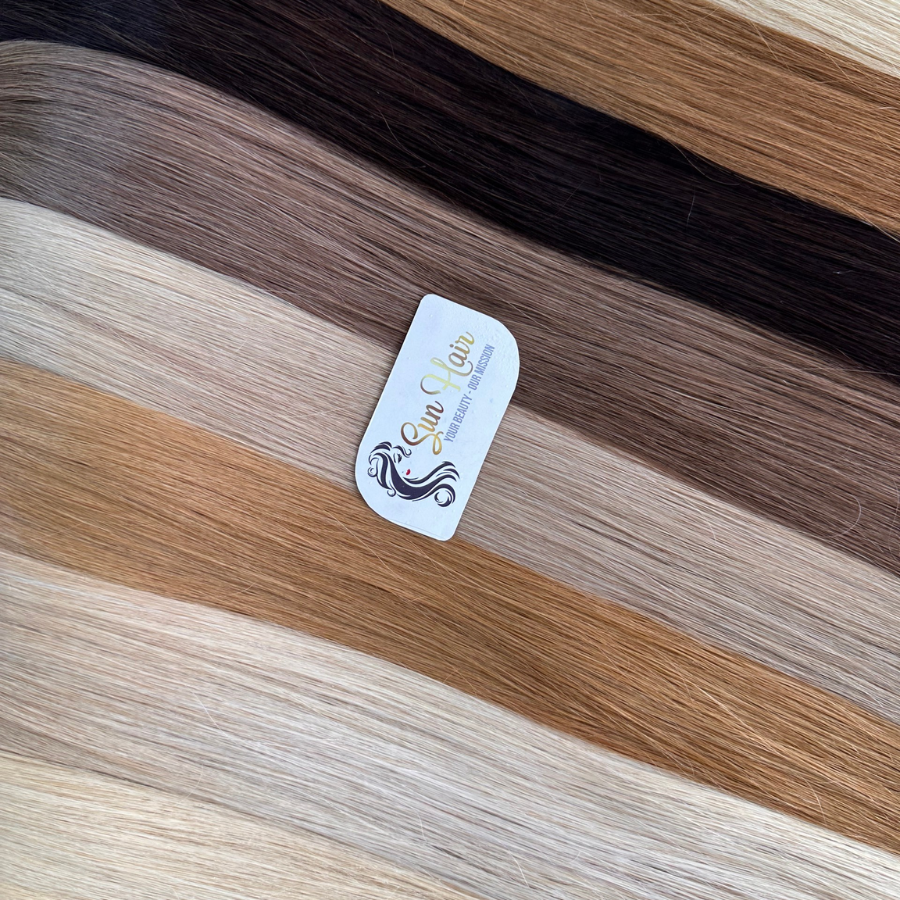 Wholesale 100% SDD Natural Straight Human Hair Extensions High Quality Bulk Raw Hair in Many Customized Colors