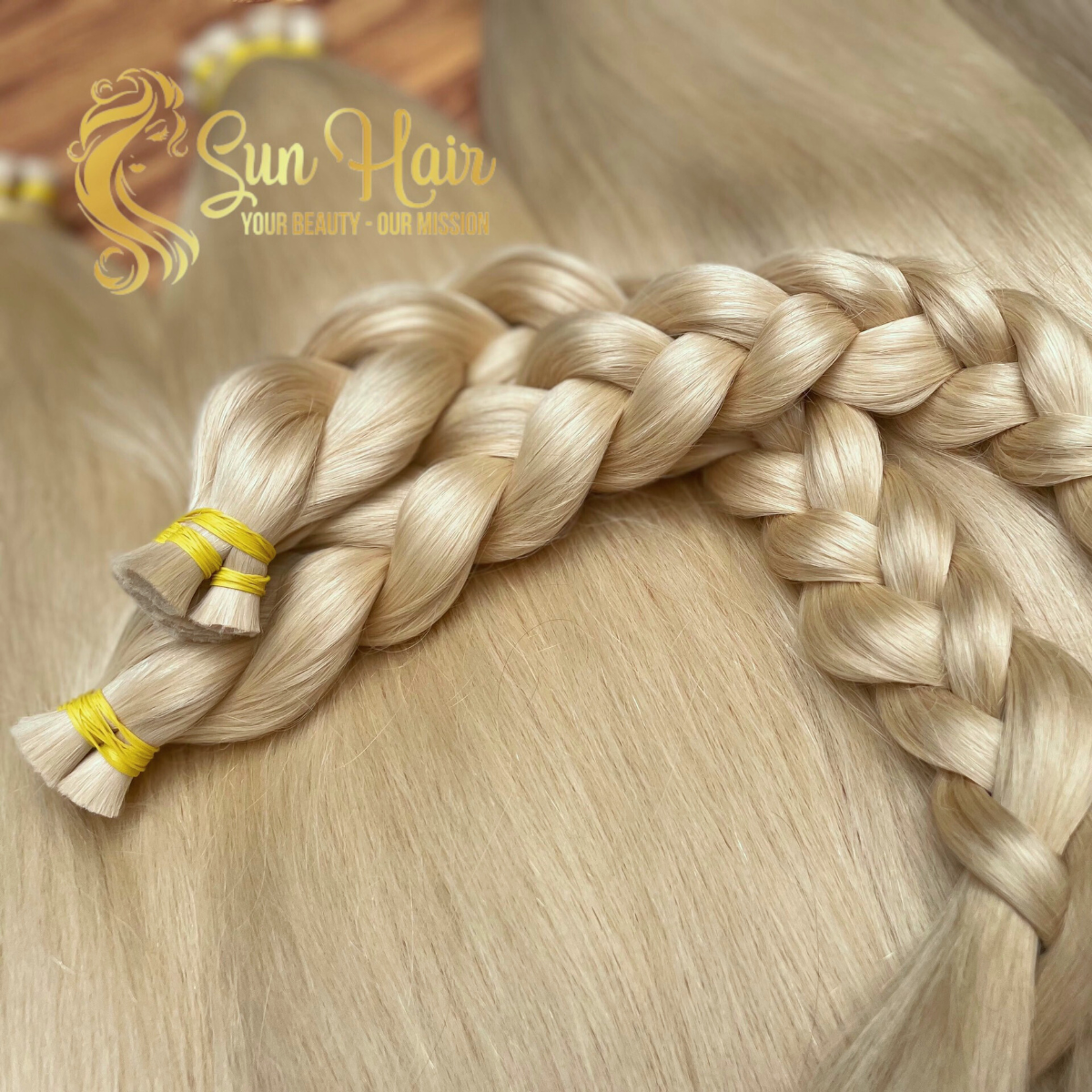 Sun Hair Company Wholesale 60 Hot Trending Color Silky Straight Bulk 100% Virgin Vietnamese Human Hair Extensions Wave Wigs