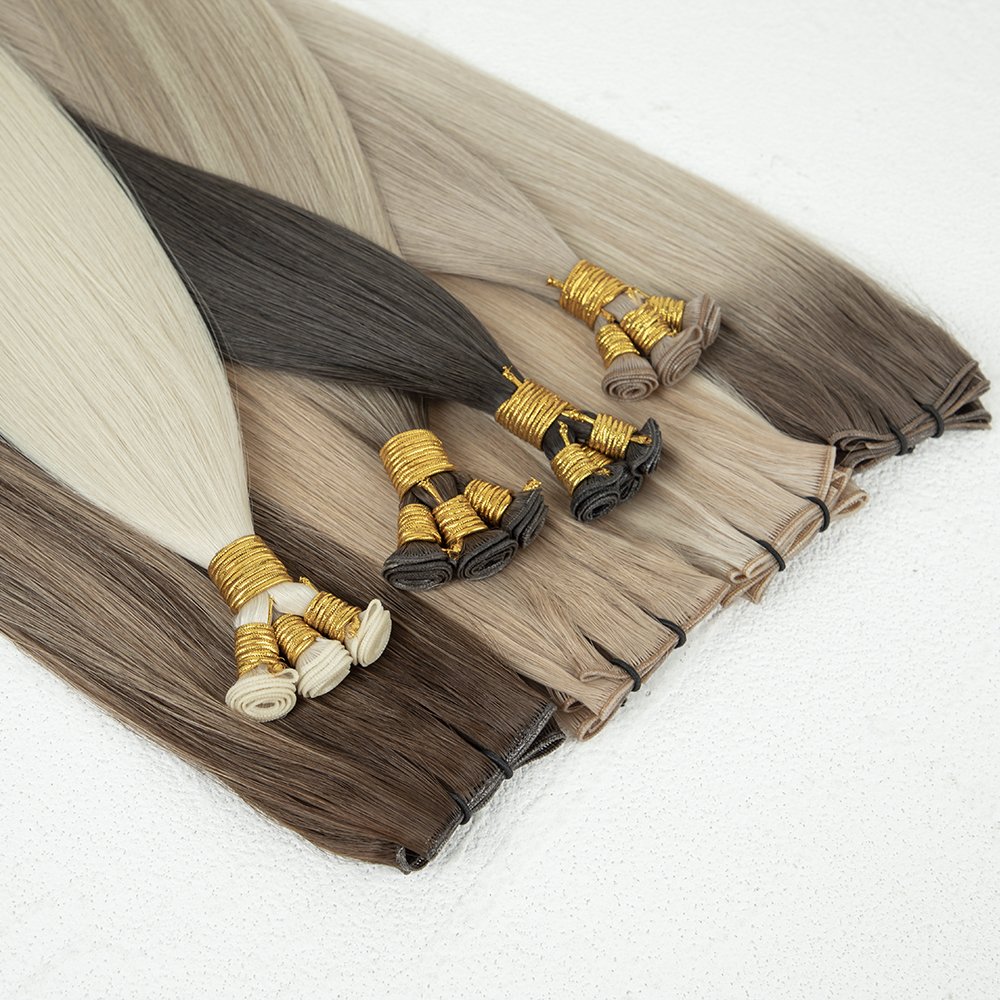 LeShine Hair Extensions FREE Human Hair Genius Weft Can Be Cut No Return European Hair