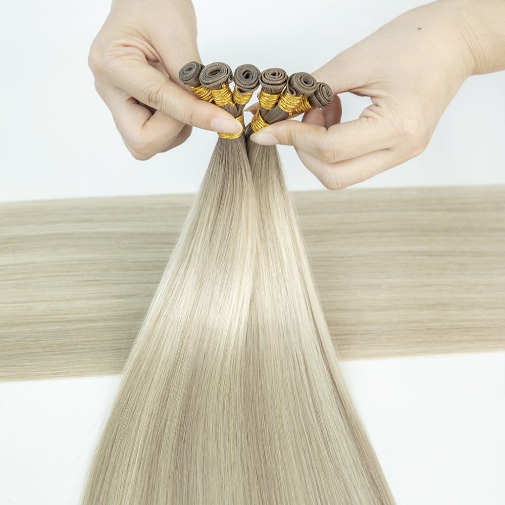 LeShine Hair Extensions FREE Human Hair Genius Weft Can Be Cut No Return European Hair
