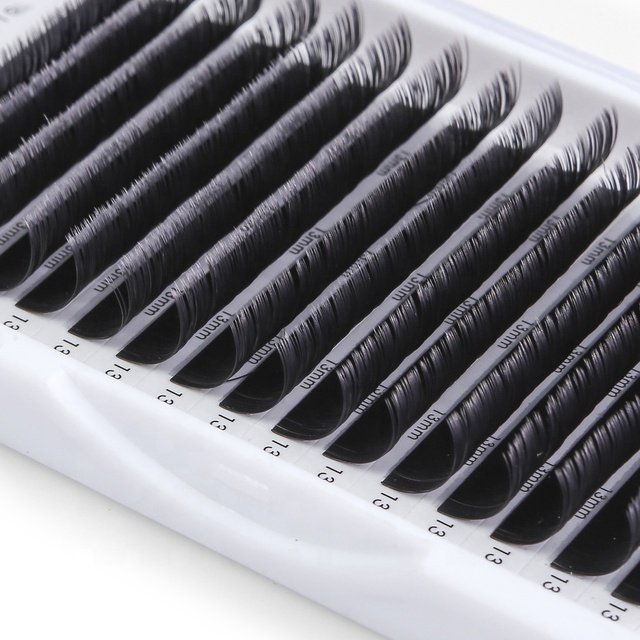 Hot sale individual lashes natural synthetic mink faux mink eyelash extension lashes mink cat eye eyelashes ODM/OEM custom