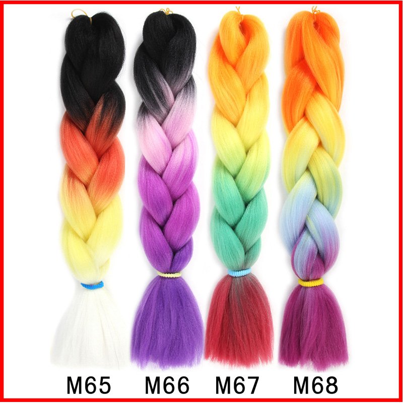 Synthetic Jumbo Braids Crochet Hair Braiding Hair Extensions