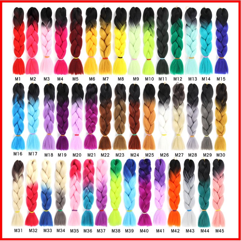 Synthetic Jumbo Braids Crochet Hair Braiding Hair Extensions