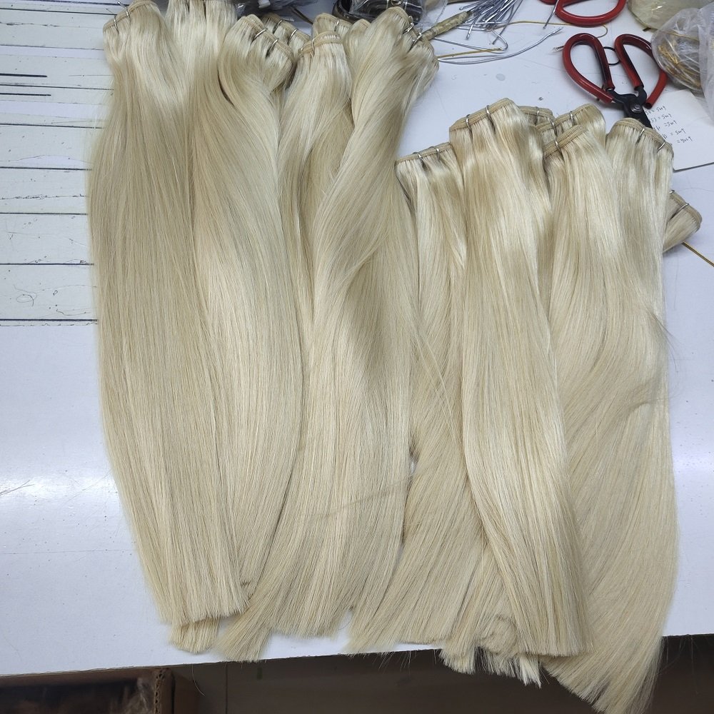 Cheap Wholesale Raw Indian Natural Human Hair Machine Weft Extensions De Cheveux Humains Vierges