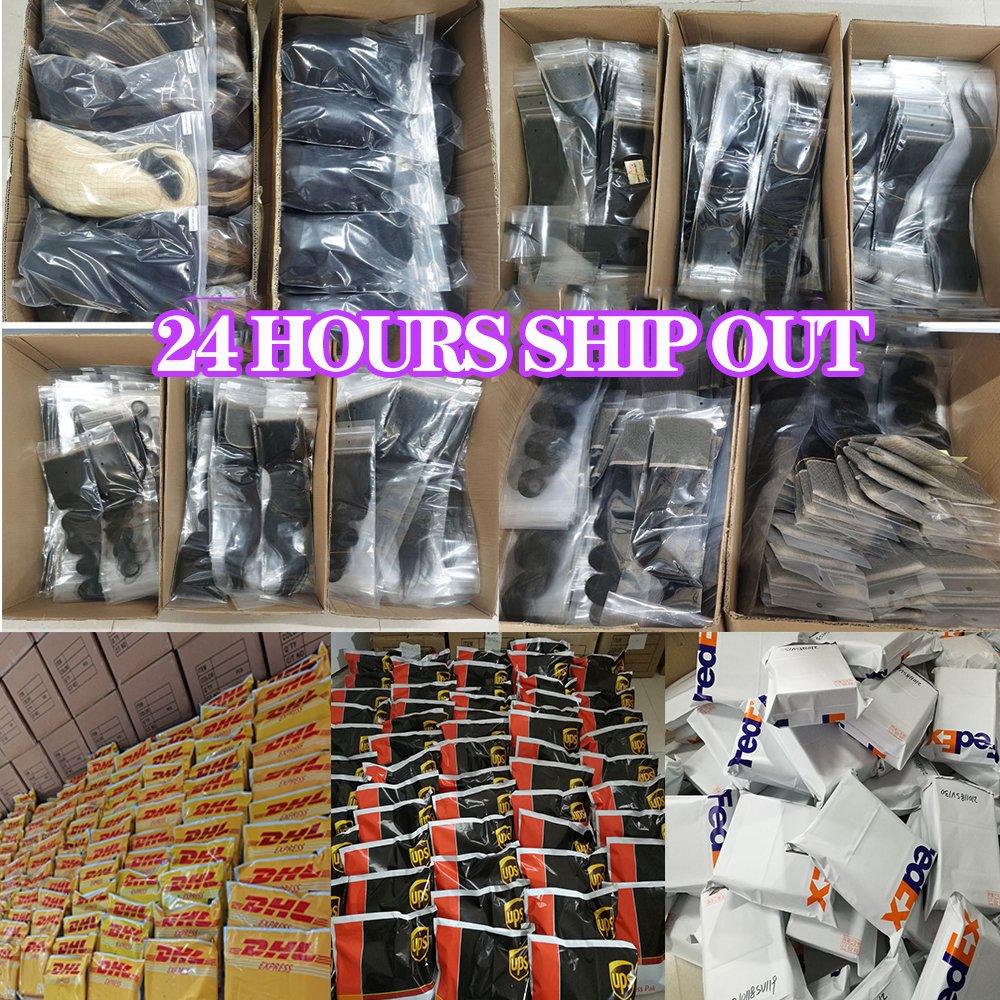 Cranberry Mink Brazilian Human Hair Weave Bundles with Closure Raw Mink Indian Human Hair Extension Virgin Cuticle Aligned Hair
