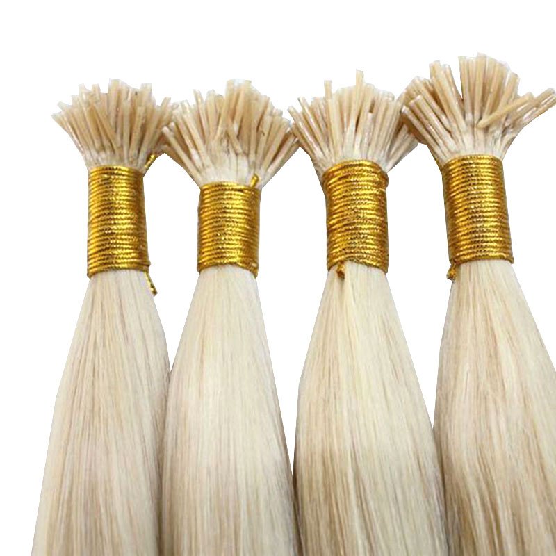 Wholesale 10A Remy Straight Hair Extension,Blonde i Tip Hair,i Tip Hair Extension