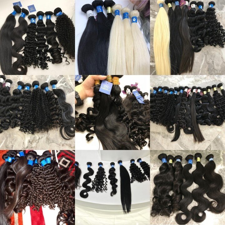 3PCS KBL Cuticle Aligned Hair Body Brazilian Human Wave Hair Bundles 100% Natural Original Wholesale Raw Virgin Hair Vendors