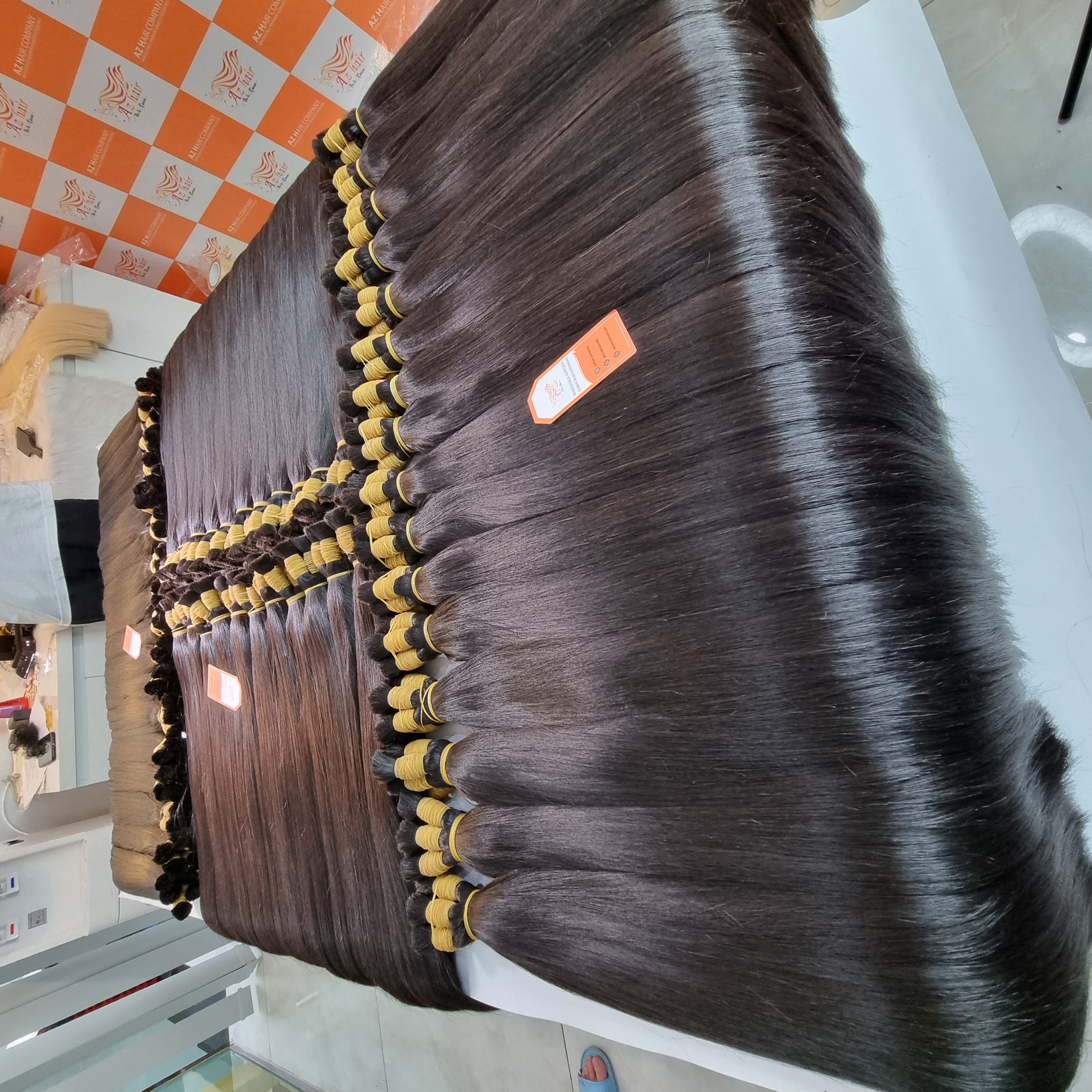 Best Selling Virgin Bulk Hair Extensions From 100% Vietnamese Raw Human Hair Can Be Bleached Whosale Price