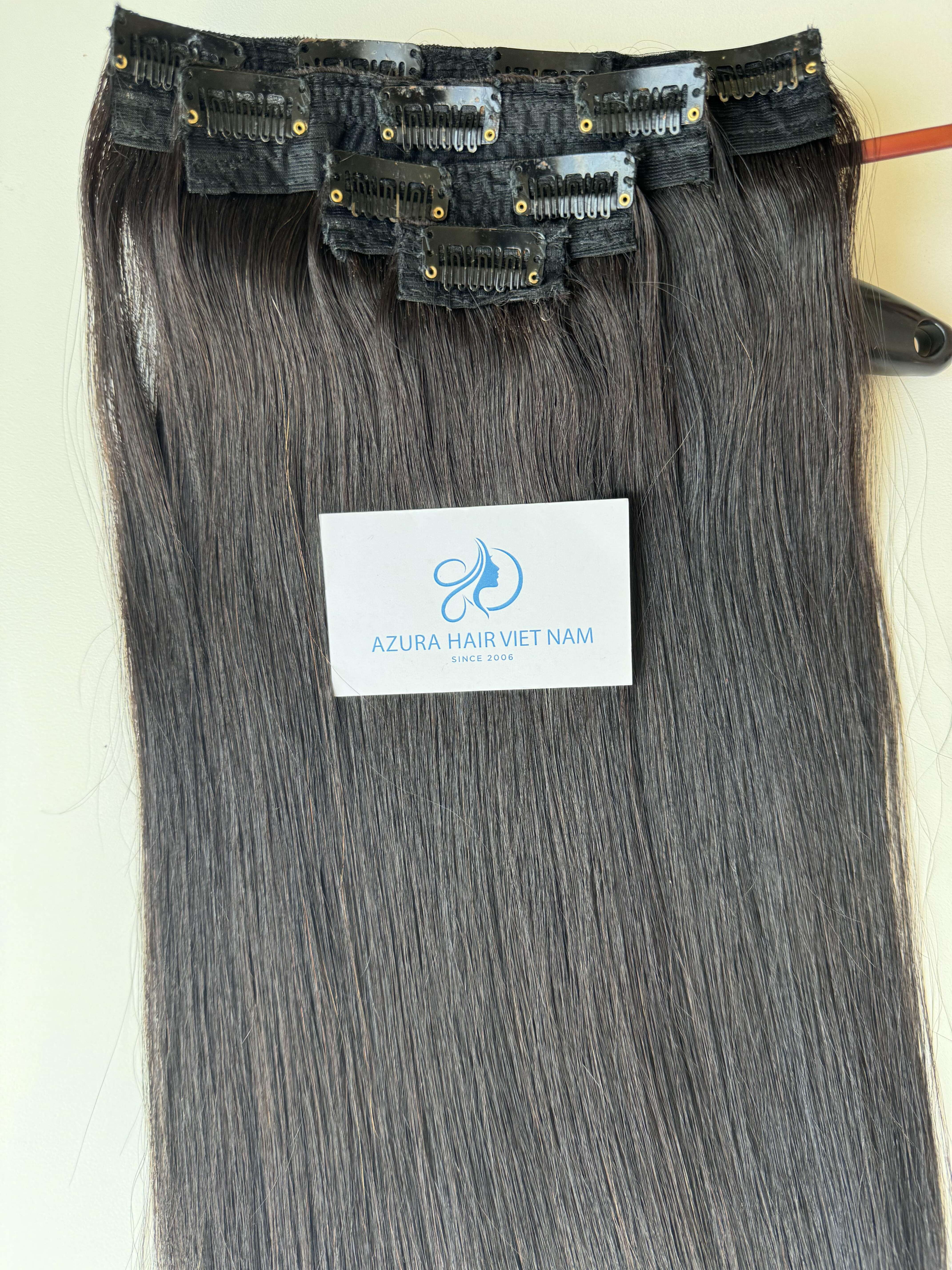 Wholesale Clip In Human Hair Bone Straight, Curly Human Hair Extensions