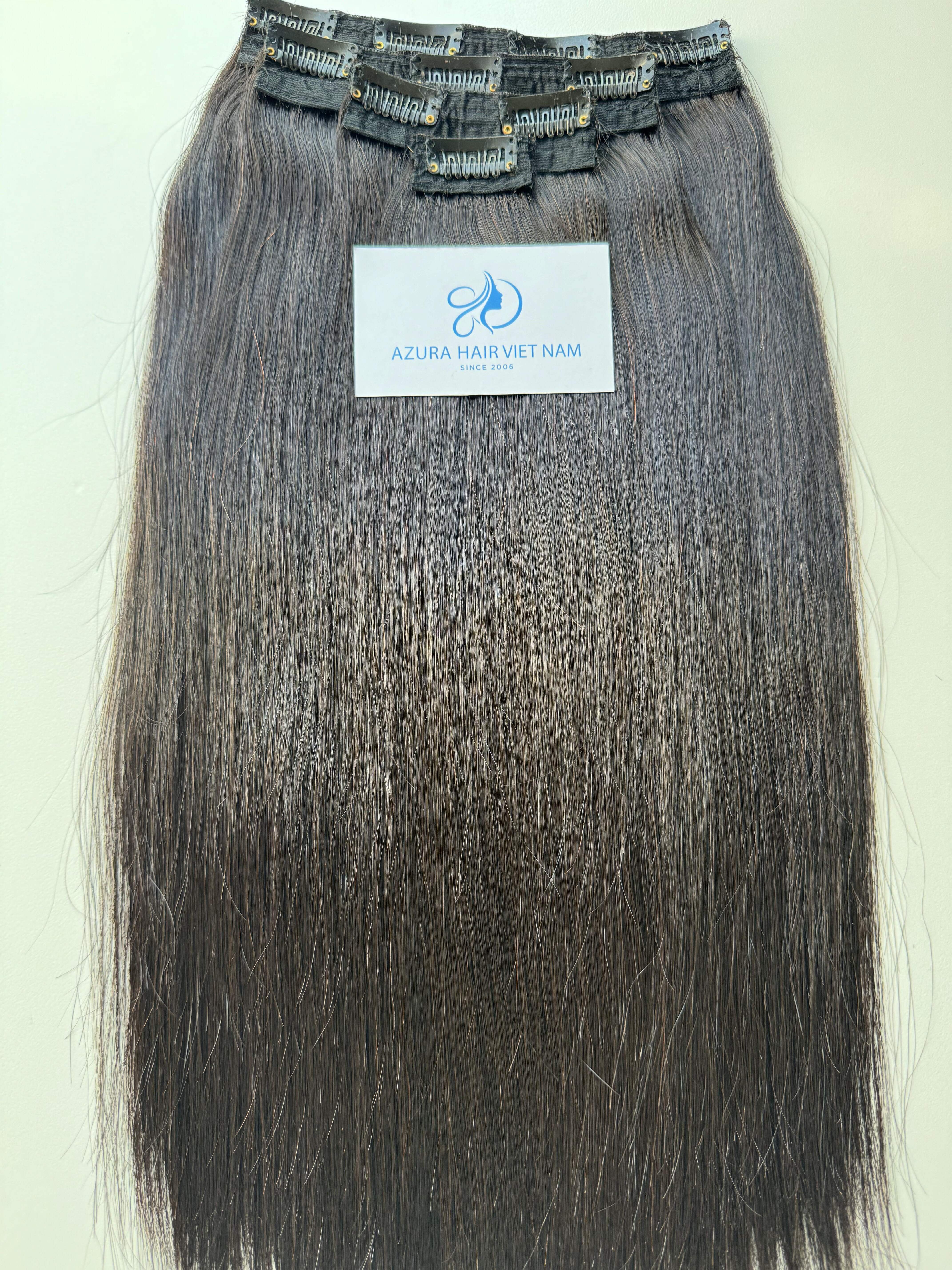 Wholesale Clip In Human Hair Bone Straight, Curly Human Hair Extensions