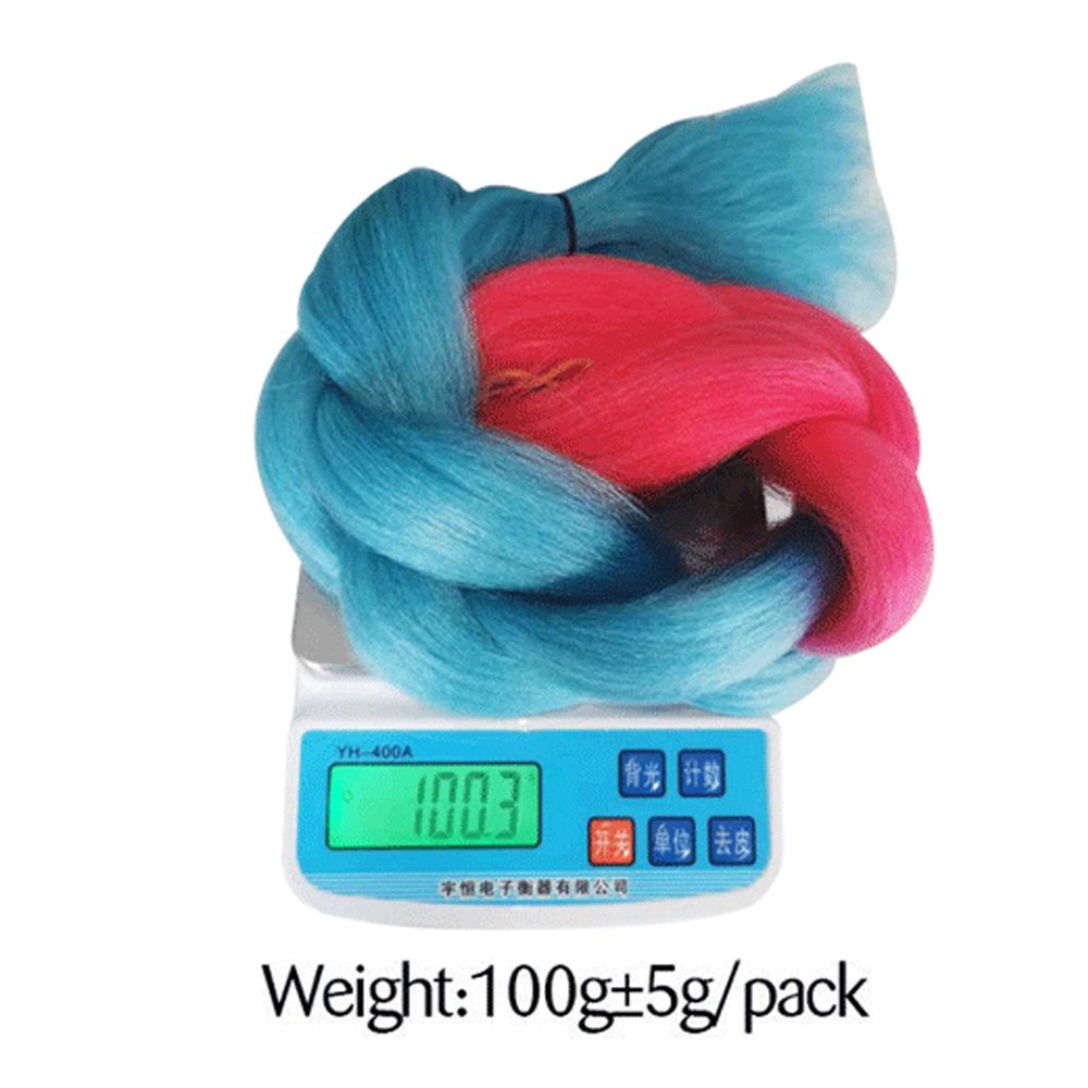 Synthetic Braiding Hair Jumbo Braid Hair Extensions 24 inch Hair For African Braids 100g