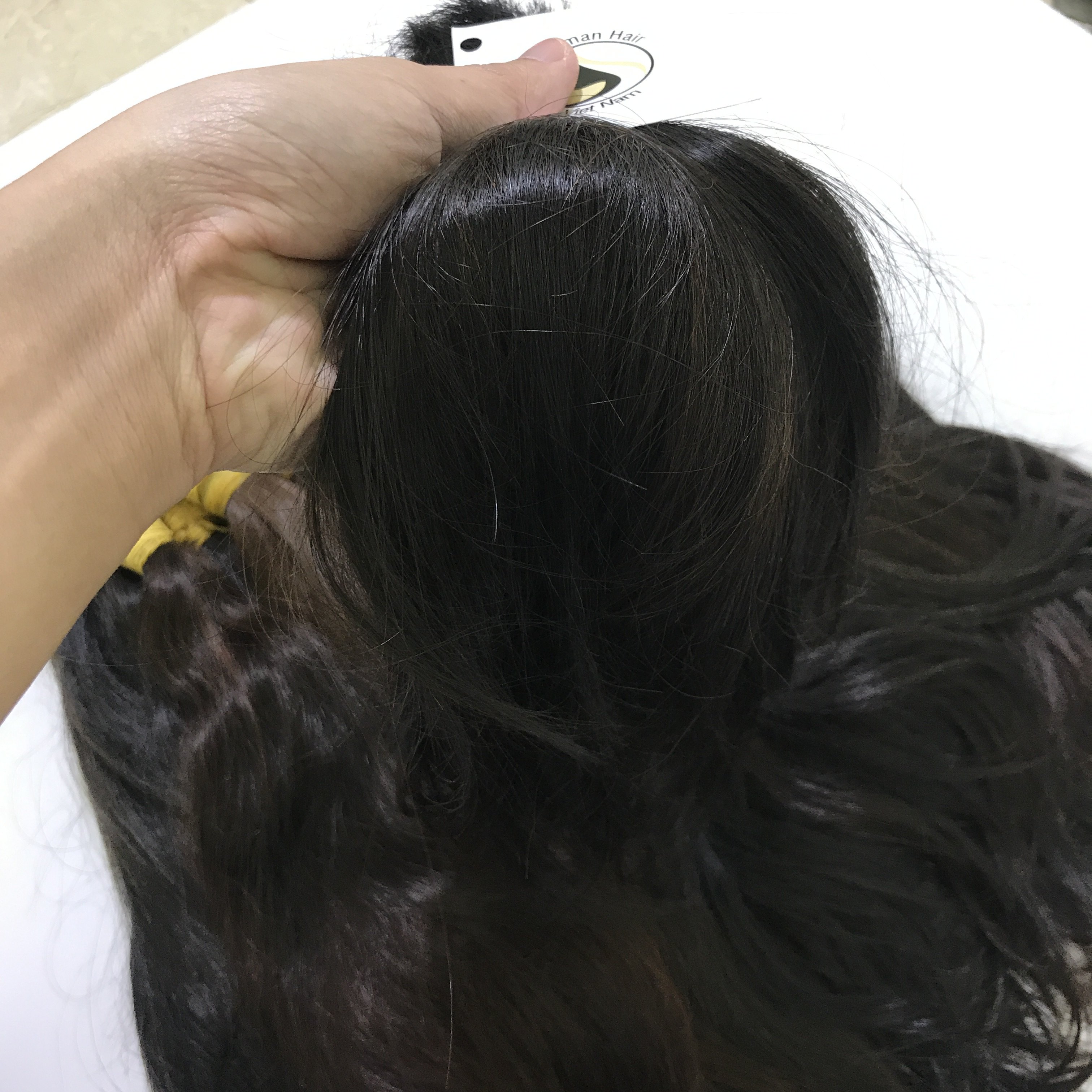One Donor Raw Vietnamese Human Hair Virgin Unprocessed Grade 12A Wholesale Vendor Natural Black Straight Bulk Hair Extension