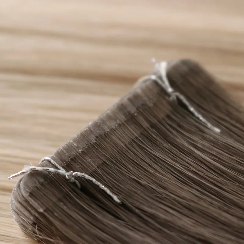24inch New Natural Remy 4cm Seamless Russian Hair Double Drawn Injection Invisible Tape In Hair Extensions