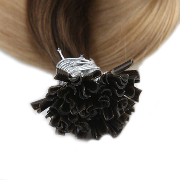 Yamei Prebonded Hair Double Drawn Human Hair U tip/Flat tip/I tip Hair Extensions Wholesale Brazilian Keratin Nail Tip