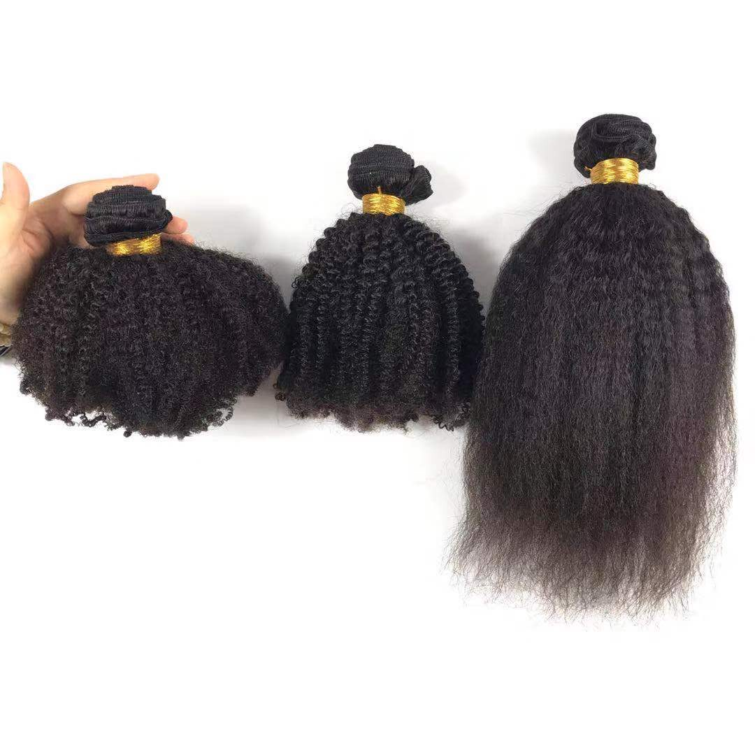 Mongolian virgin 3c 4a 4b 4c afro kinky curly lace weft clip in hair extensions,wholesale cheap 100% human hair extension onsale
