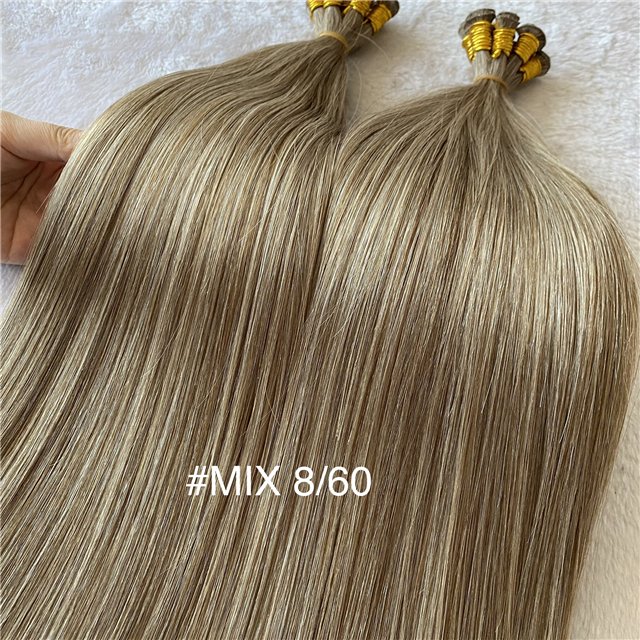 New Trend Famous Brand Supply 12A No Return hair Slavic Blonde Genius Weft Can be Cut Human Hair Extensions Hair Extensions