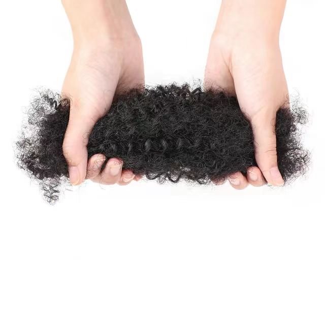 stainable hot 8-12inch hair extensions bulk 30g 50g cheap afro kinky bulk human hair for dreadlocks extension