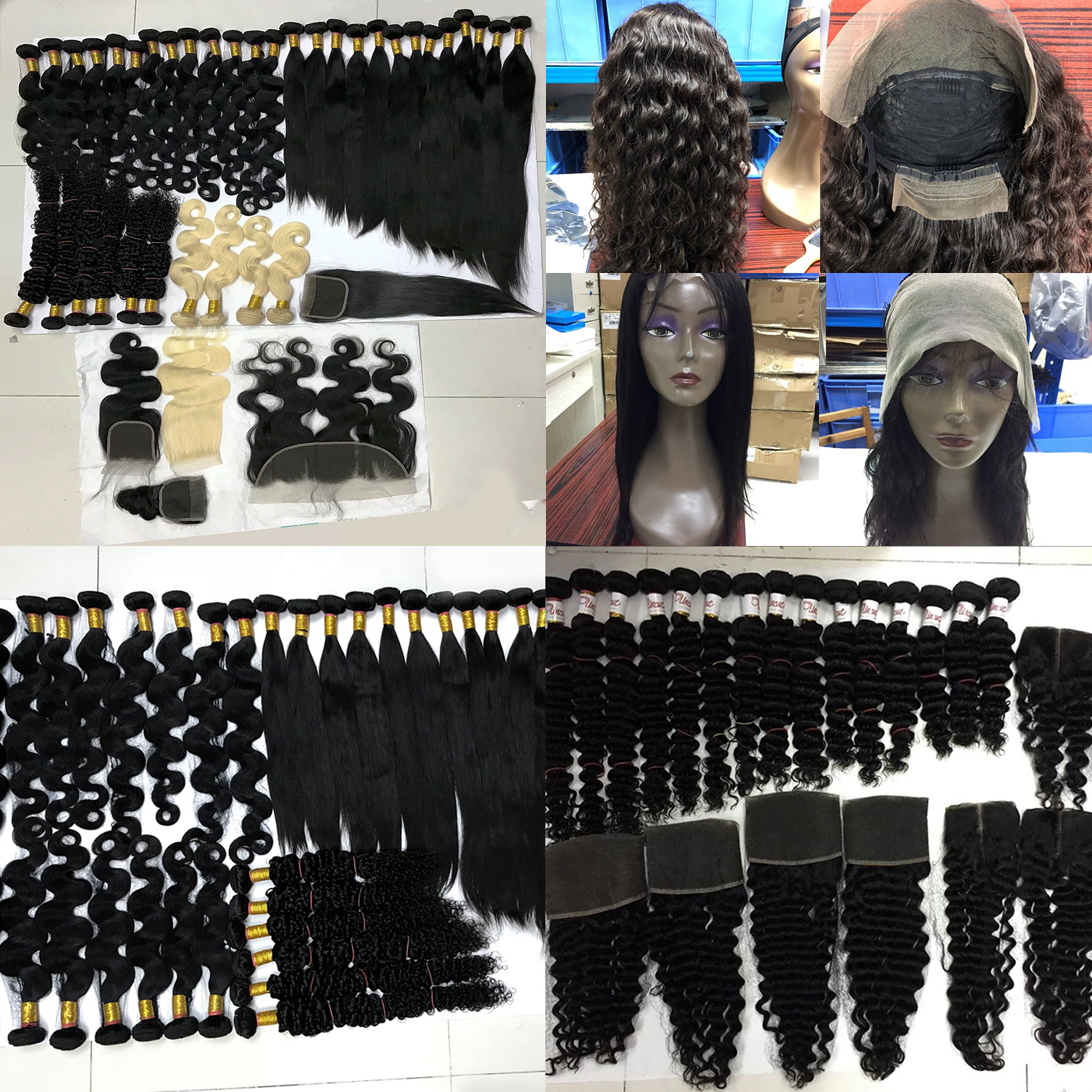 Wholesale Hair Vendors No Tangle No Shedding Unprocessed Hair Virgin Cuticle Aligned Hair