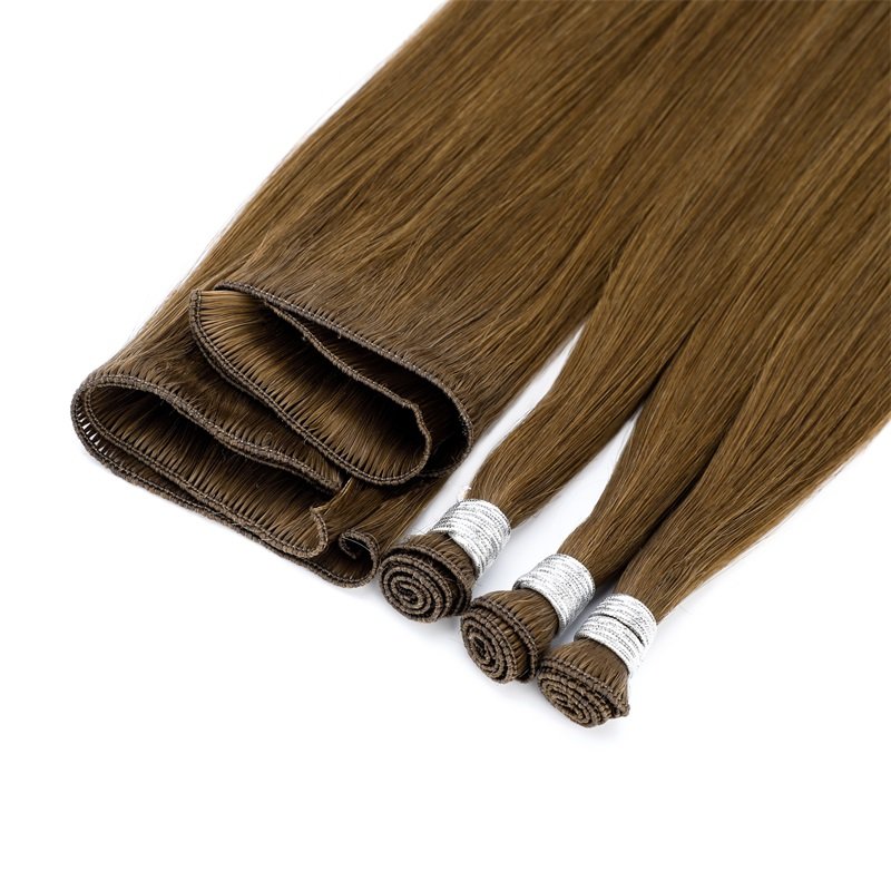 LeShine Russian Hair Extensions Handtied Weft Human Hair Extensions