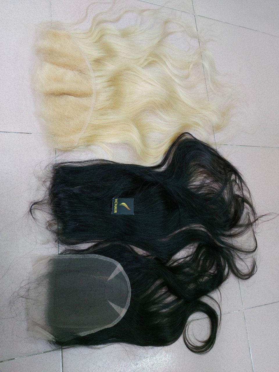 THE BEST HD LACE CLOSURE NATURAL STRAIGHT HUMAN HAIR AND BLONDE COLOR HAIR HD LACE FRONTAL FROM VCHAIRVIETNAM