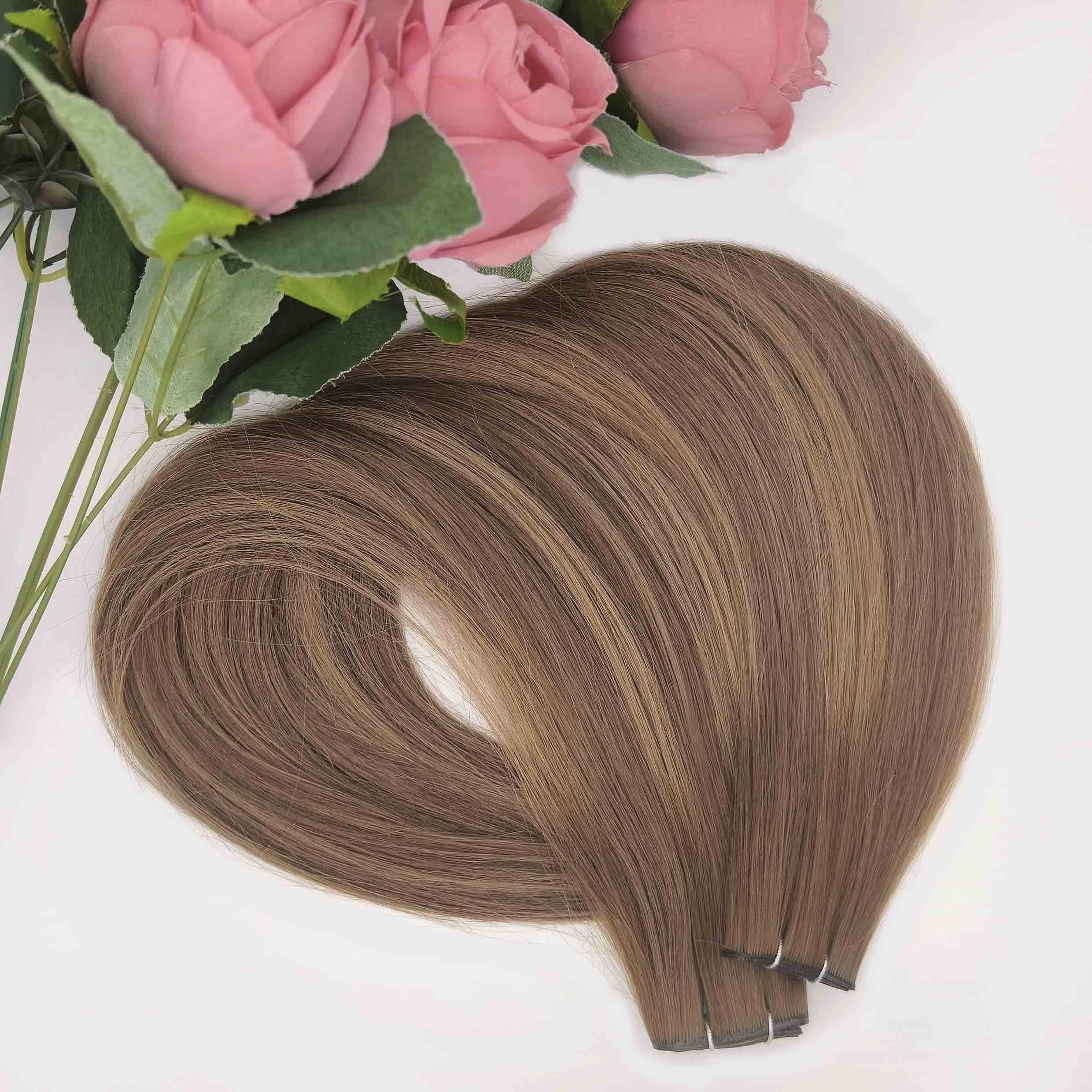Fasimei Double Drawn No Return Russian Hair Genius Weft Human Hair Extensions