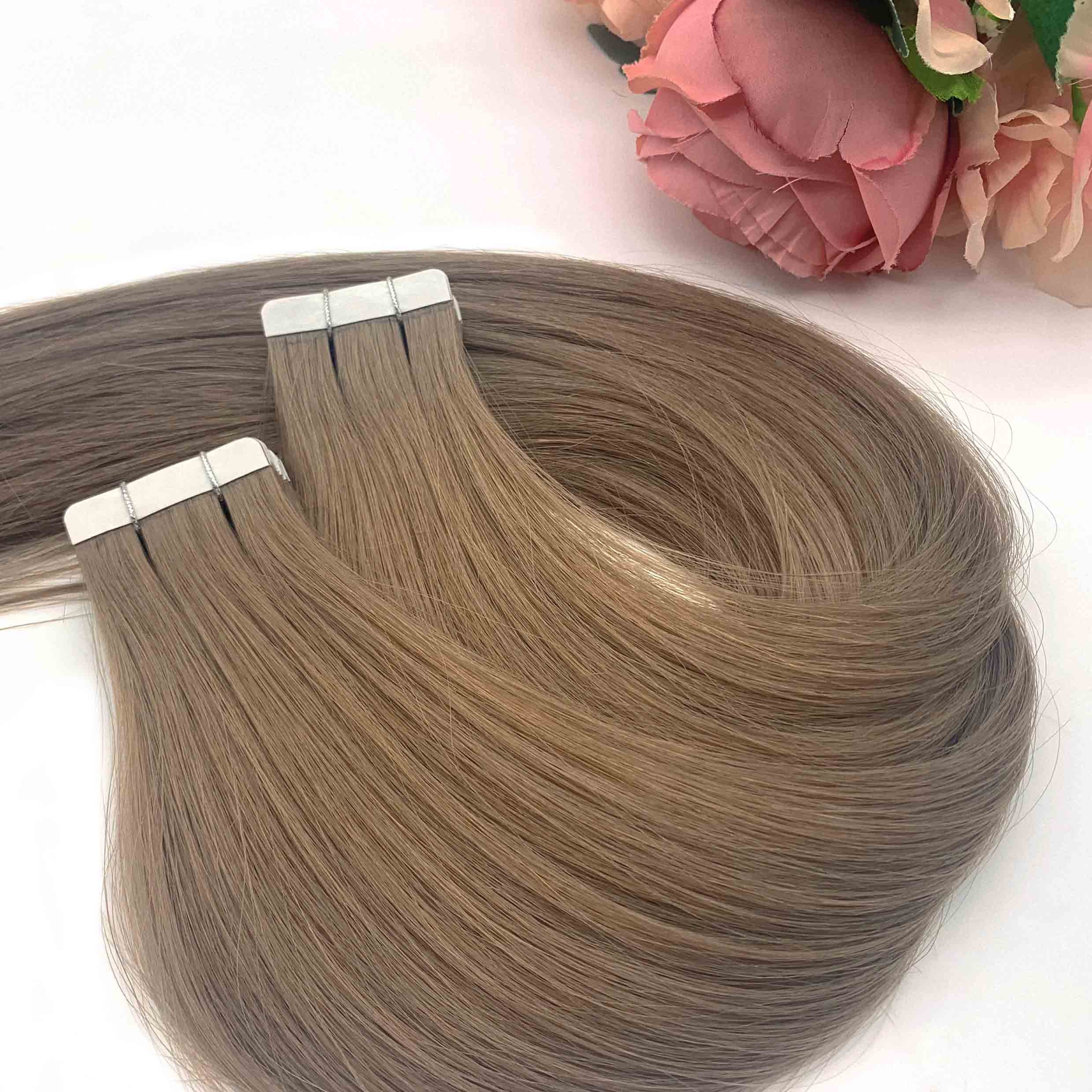 Fasimei wholesale Brazilian double drawn tape in 100 human hair extensions