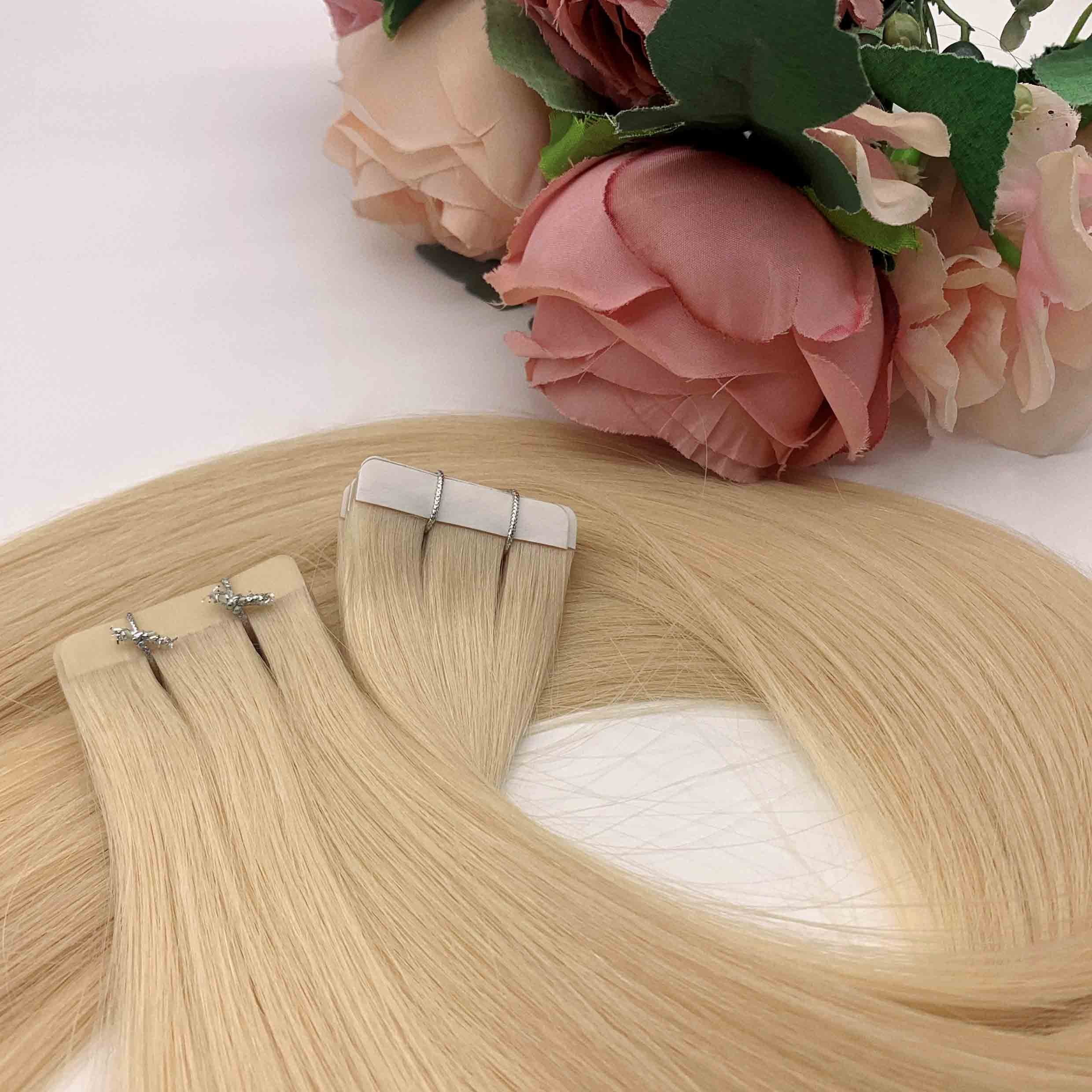 Fasimei wholesale Brazilian double drawn tape in 100 human hair extensions
