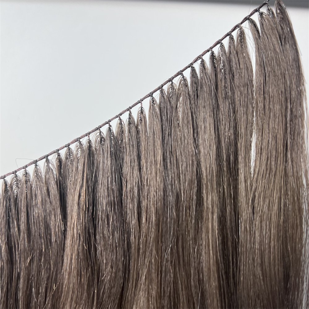 Weft Hair Human Hair Extensions Large Stock 100% Cuticle Aligned Last 3-5 Years Pure Hand Weave Feather Brazilian Hair 7-15 Days