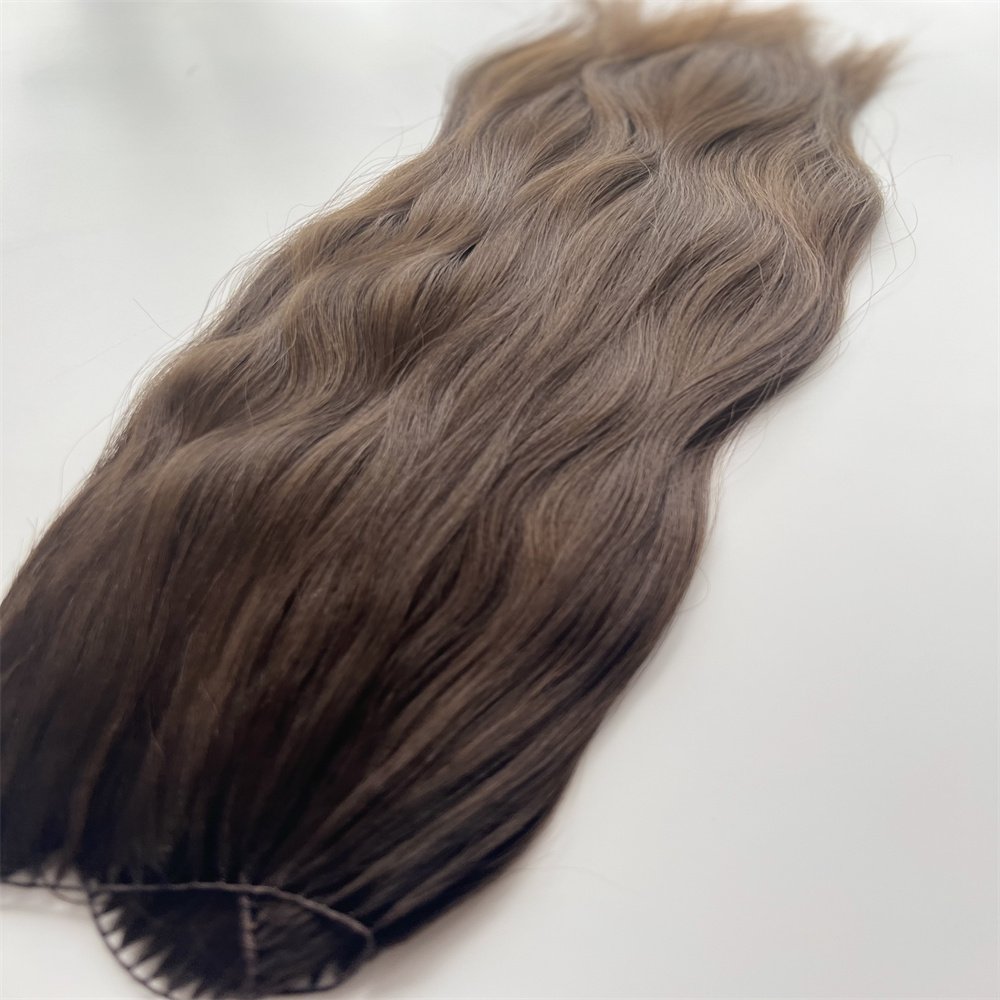Weft Hair Human Hair Extensions Large Stock 100% Cuticle Aligned Last 3-5 Years Pure Hand Weave Feather Brazilian Hair 7-15 Days