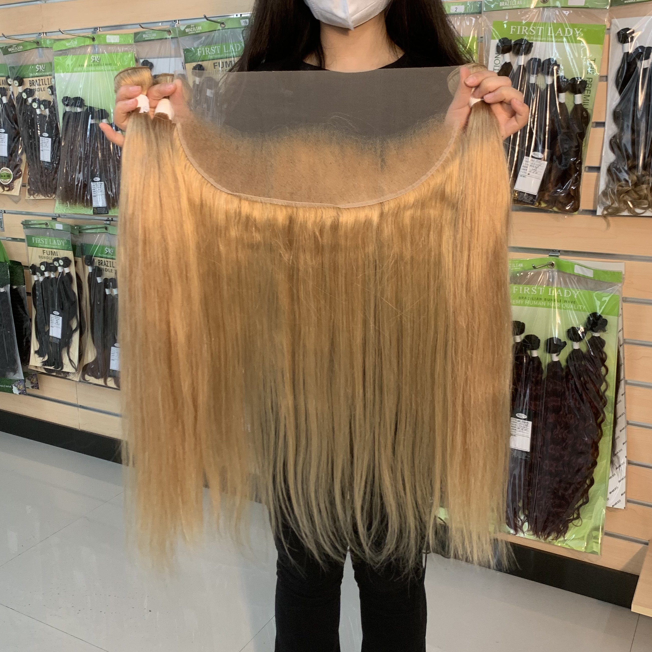 X-TRESS Cheap Price Human Hair Ombre Colors Bundles With Closure Loose Wave Hair Bundles For All Women Human Hair Bundles Weave