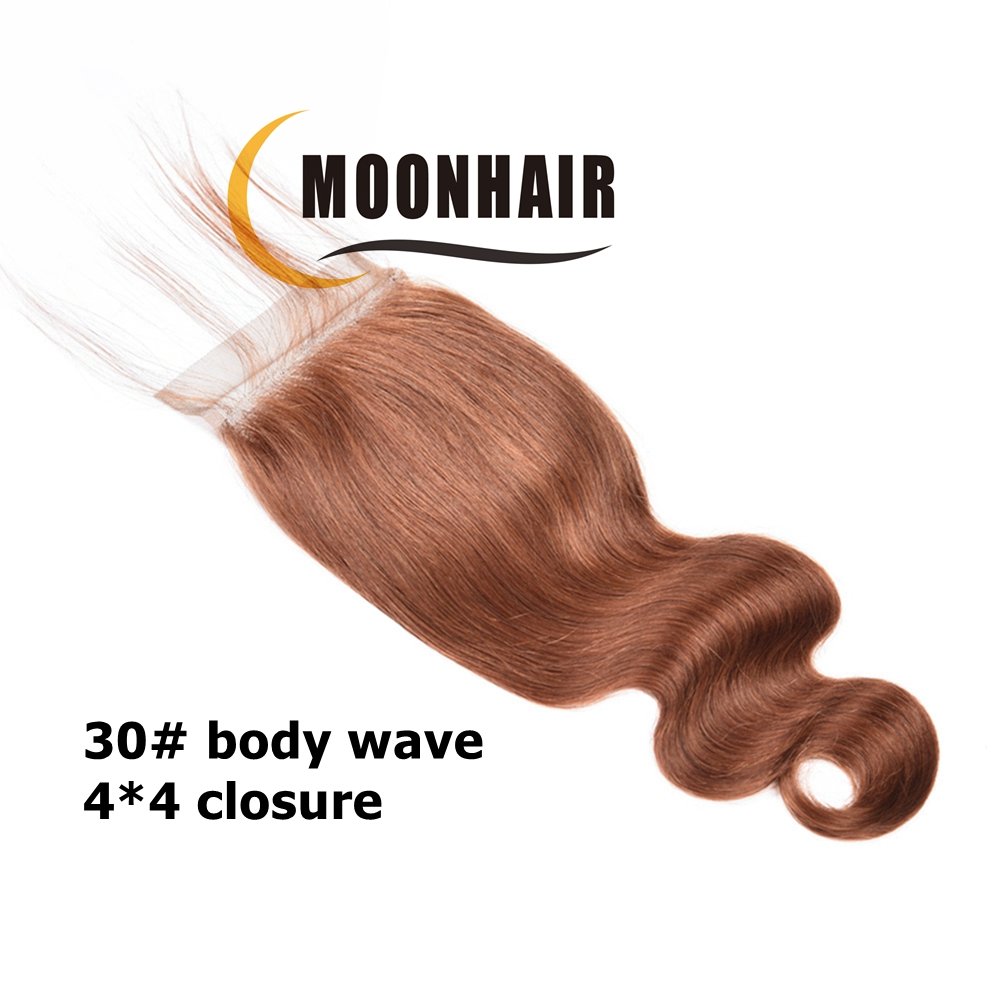 Burgundy Pre-Colored 100% Virgin Human Hair Vendors 10A Hair Bundles With Closure Brazilian Human Hair Extension