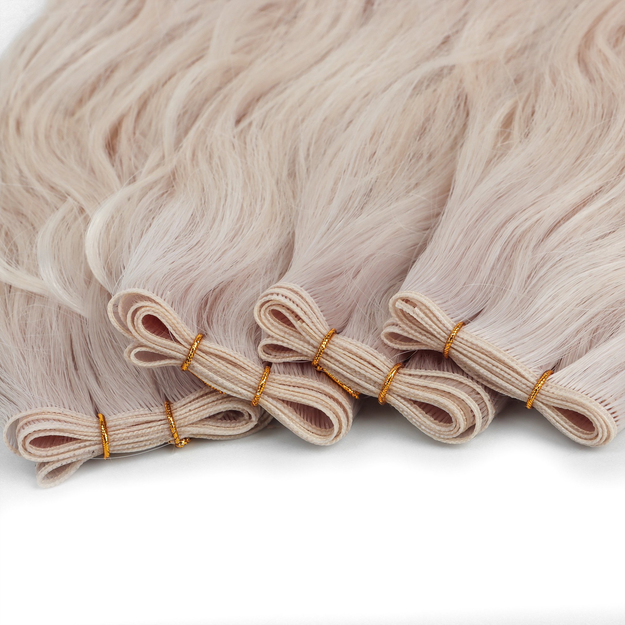 Honor 24-Inch Brazilian Hair Weft Double Drawn Genius Volume Water Wave Straight Style Genius Weft Human Hair Extension