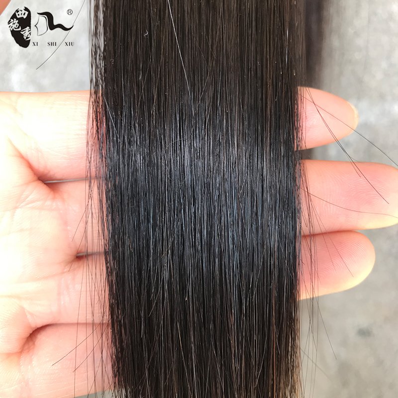 XISHIXIUHAIWholesale Vietnamese Raw Hair Bone Straight Human Hair Extensions Remy Original Super Double Drawn Bundle Hair Vendor