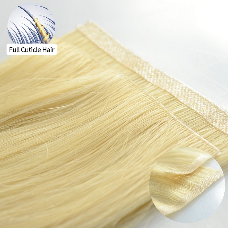 Wholesale Invisible Tape In Remy European Human Hair Seamless Injection Double Drawn Natural Tape In Hair Extensions