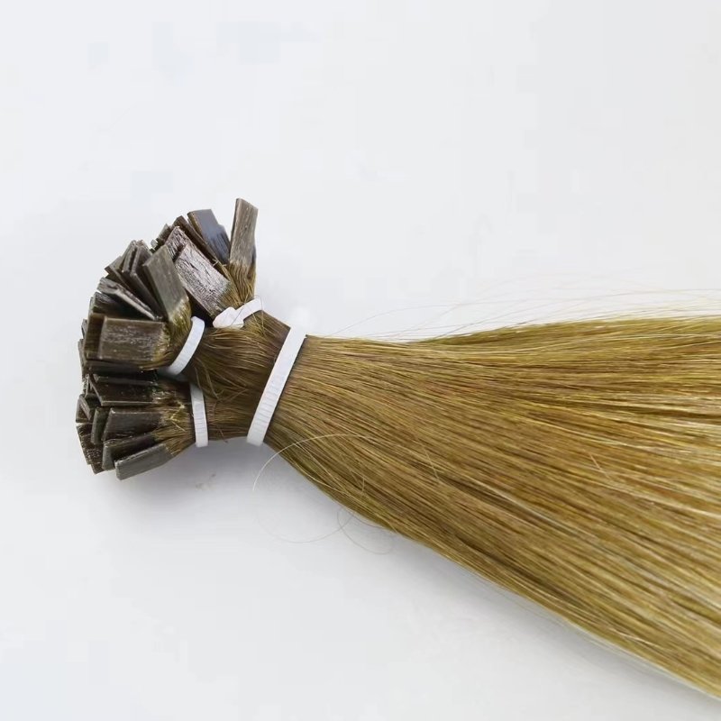 Wonderful Hot Sale Brazilian Soft Straight And Invisible Keratin Tip Hair Remy Human Flat Tip Hair Extension