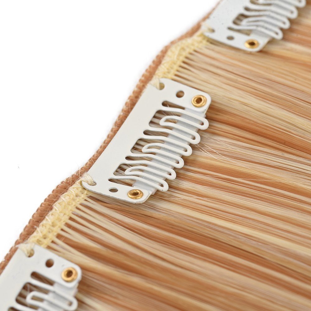 Hair clip ins human hair extensions natural raw virgin clip-in hair extensions