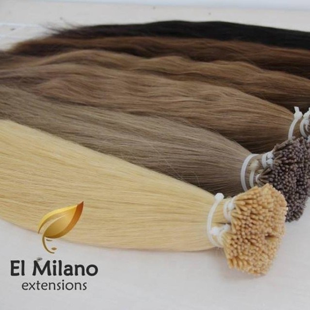 El Milano Forever Top Quality Long Lasting Wholesale 100% Remy Virgin Human Hair U Keratin Tip Extensions
