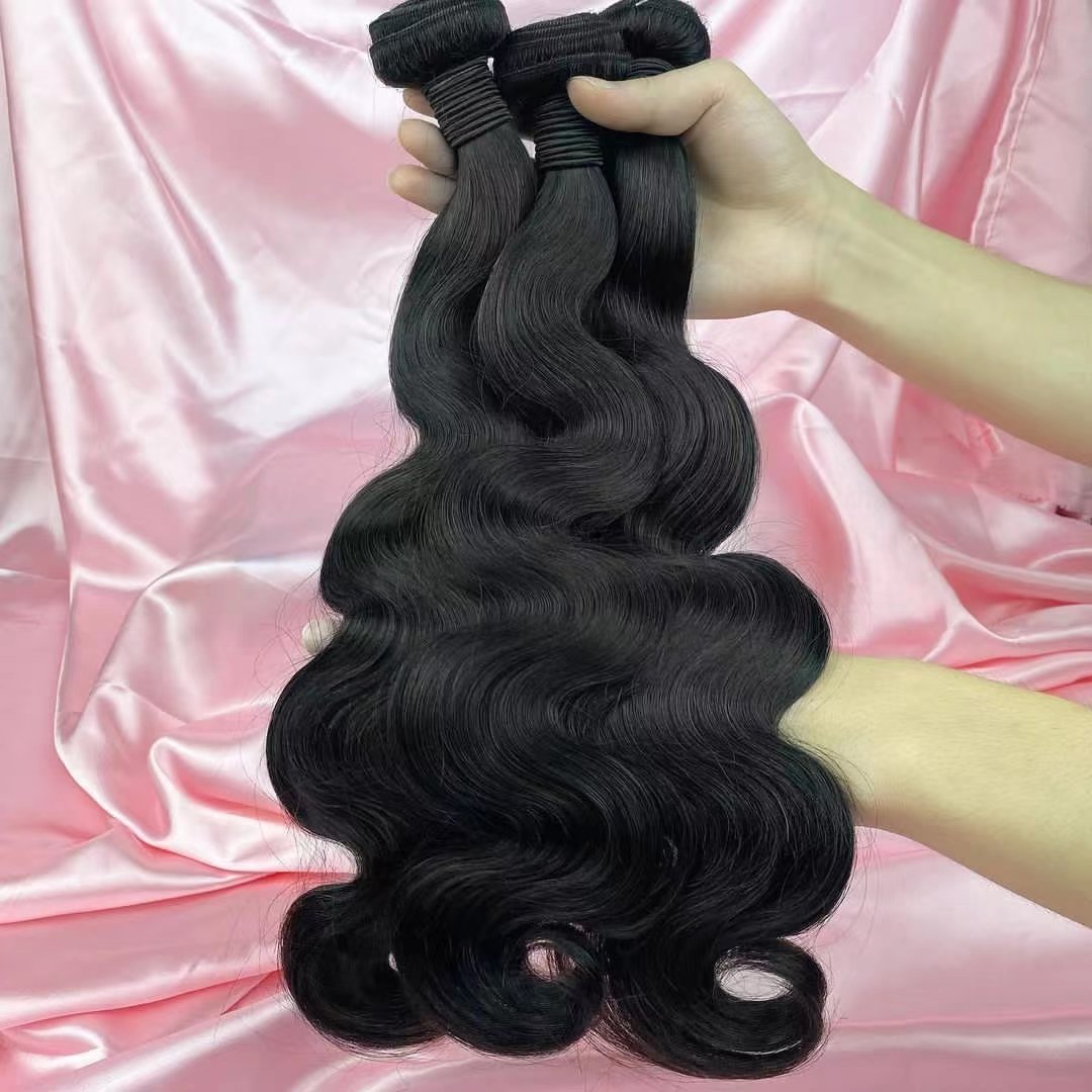 Bundle Packs Human Hair Extension Raw Hair Bundle Body Wave Bundles Vendor Remy 100% Human Hair