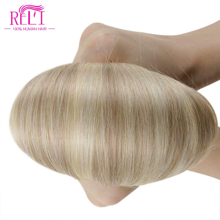 Free Sample Wholesale 12A Remy Micro Link Beads Nano Ring Hair Extensions Double Drawn Russian Human Hair Extension Nano Ring