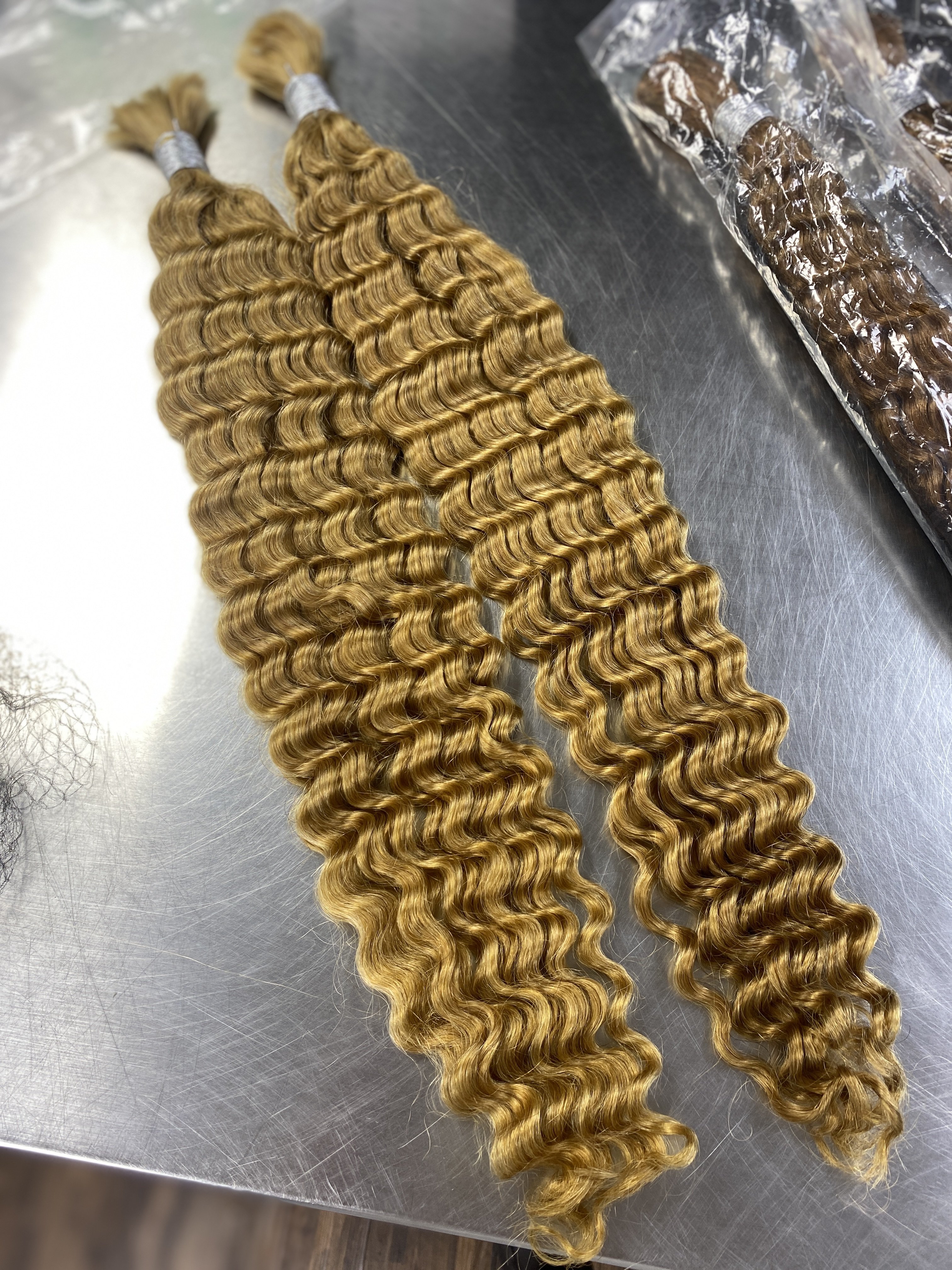 Ready To Ship Products Human Braiding Hair Bulk No Weft Brazilian Braid Hair Extensions For Black People Wet And Wavy