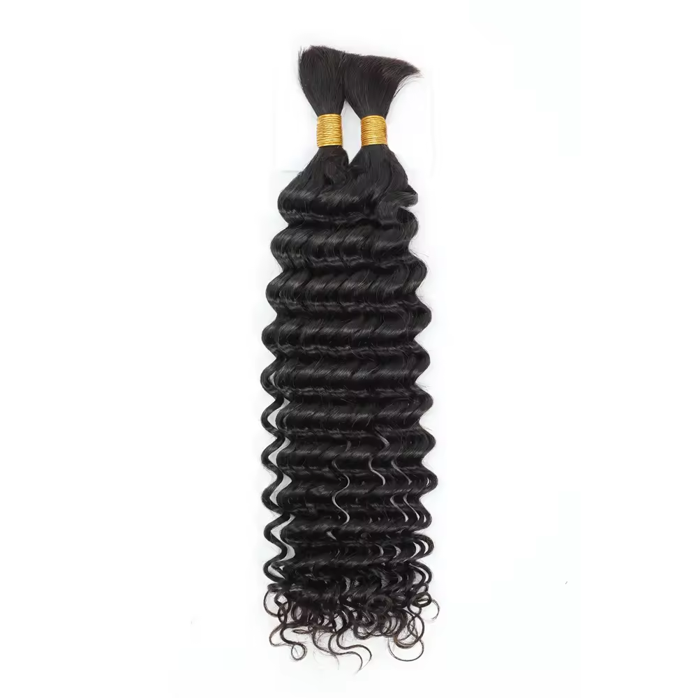 Bulk Human Hair Wet and Wavy For Braids 100% Human Hair Bulk