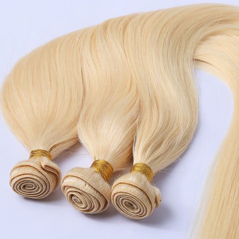 hair unprocessed virgin human,russian blonde 613 virgin hair extension
